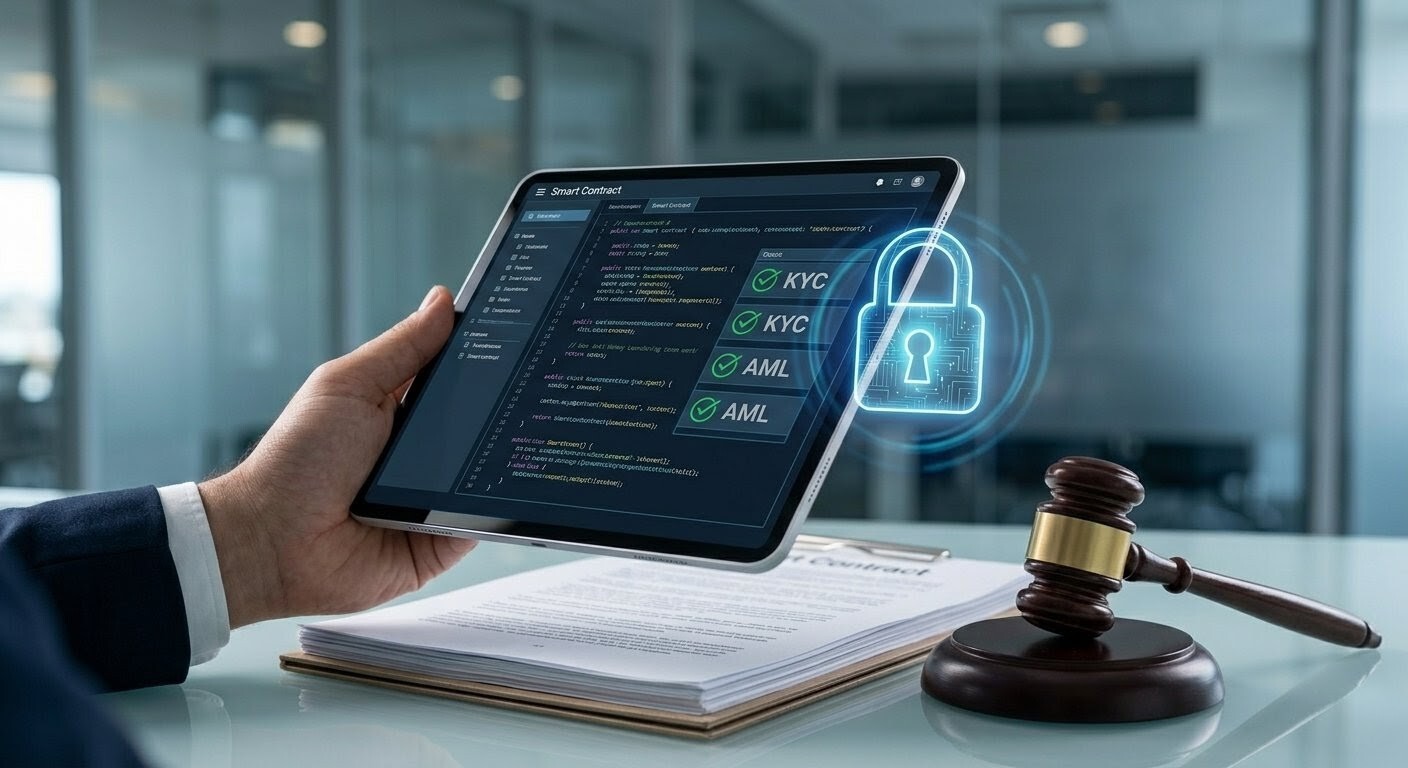 Controllable Electronic Records bridging DeFi and CeFi